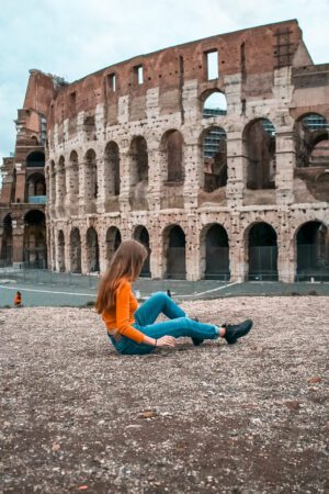 Rome travel photography on Europe 2 week itinerary by train