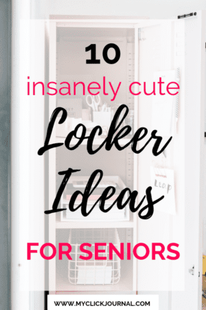 10 insanely cute locker ideas for seniors