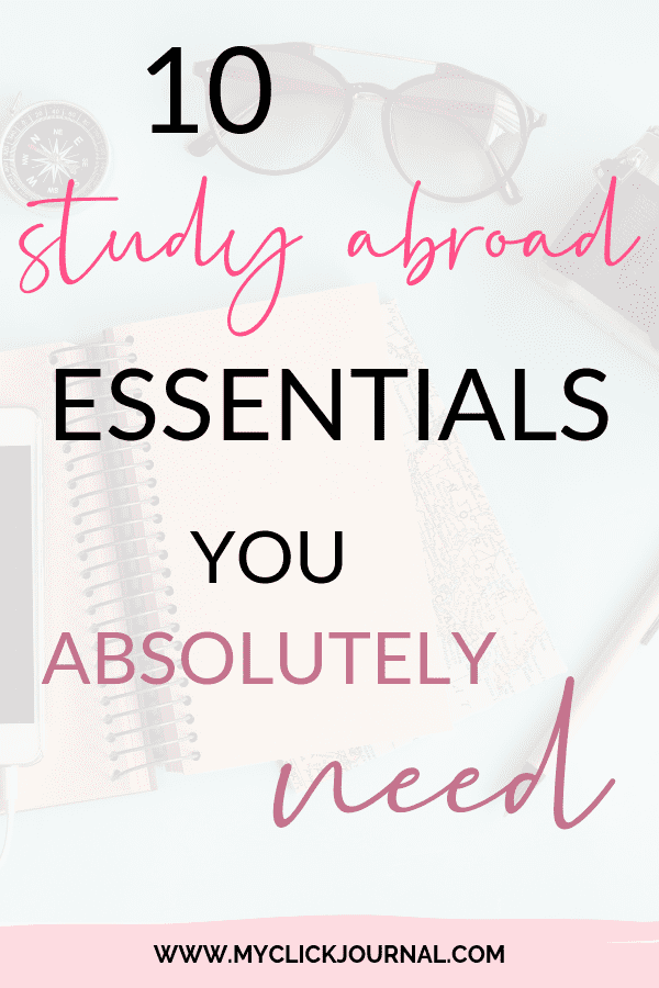 10 study abroad essentials you absolutely need