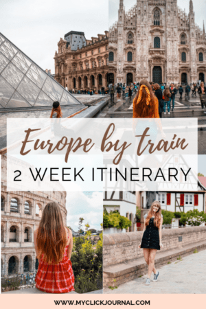 Europe 2 week itinerary - Europe by train guide