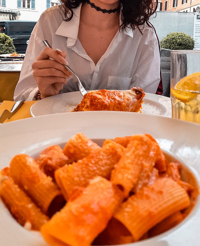 pasta in rome in 3 days itinerary
