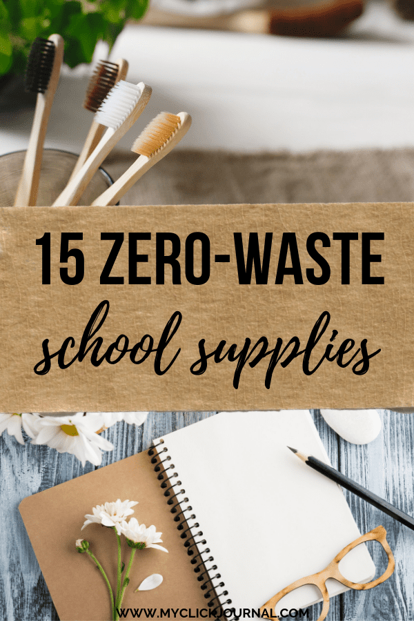 zero waste school supplies