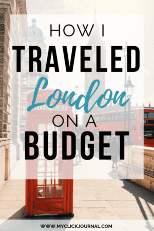 london on a budget