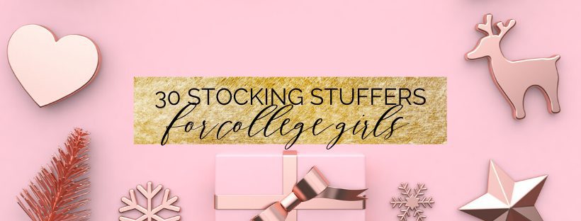 30 stocking stuffers for college girls