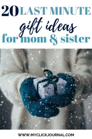 20 last minute gift ideas for mom and sisters| gift guide for the family