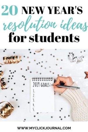 20 new year's resolution ideas for students 2020