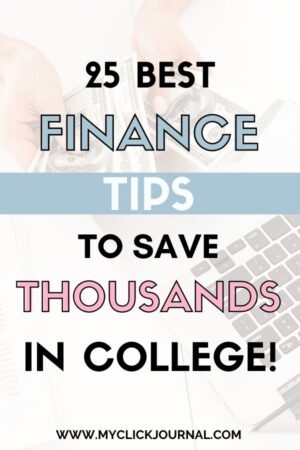 25 Finance Tips for University | myclickjournal