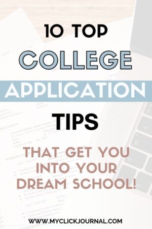 college application tips!