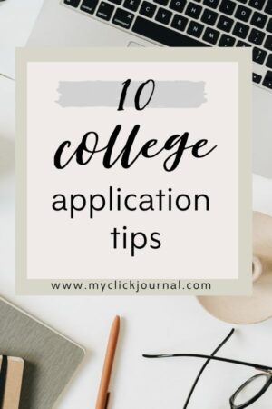 college application tips