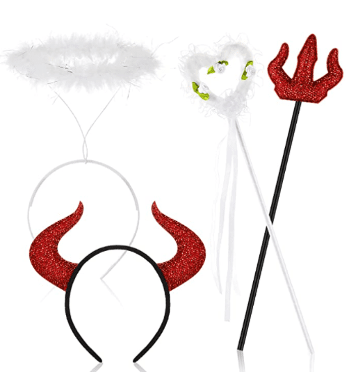 angel and devil costumes for best friends