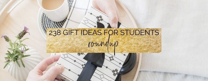 238 Gift Ideas For College Roundup Post