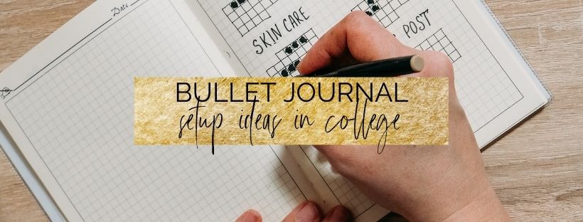 bullet journal setup for college ideas cover image
